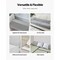 Bed Gap Wedge Pillow 76in Foam Mattress Gap Filler with Anti Slip Bottom Cover